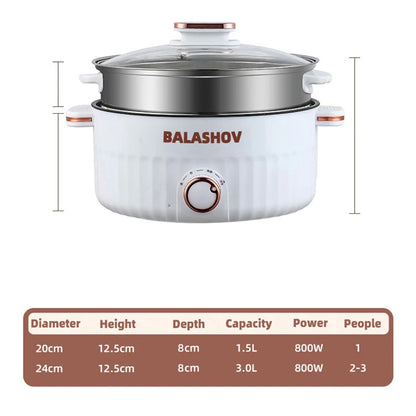 Double-Layer Electric Hot Pot